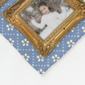 Familie Foto Collage 17 Afbeeldingen Fancy Lijsten Fleece Deken (Hoek)
