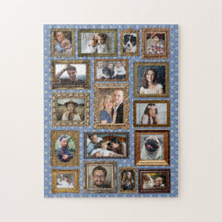 Familie Foto Collage 17 Afbeeldingen Fancy Lijsten Legpuzzel