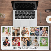 Familie Foto Collage Desk Mat