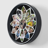 Familie Foto Collage Flower Black en White Easy (Hoek)