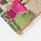 Familie Foto Collage Gelukkige Verjaardag Moeder S Fleece Deken (Hoek)