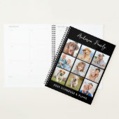 Familie Foto Collage Persoonlijke Naam 2023 Planner (Display)