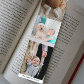 Familie Foto Collage Set van 4 Bladwijzer Sjabloon