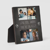 Familie foto collage sjabloon keepsake liefde vade fotoplaat (Voorkant)