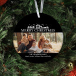 Familie Foto Eenvoudige Geboorte Religieuze Kerstm Keramisch Ornament<br><div class="desc">Introductie van onze Family Photo Simple Nativity Religious Christmas Ceramic Ornament, een gekoesterde en betekenisvolle toevoeging aan uw vakantie decoraties. Deze ornamenten zijn niet alleen prachtig vormgegeven, maar brengen ook de tijdloze boodschap van geloof en liefde over. Gepersonaliseerd met uw familiefoto en een evangelieboodschap, zijn deze kerst foto ornamenten de...</div>