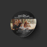 Familie Foto Eenvoudige Geboorte Religieuze Kerstm Ronde Sticker<br><div class="desc">Introductie van onze Family Photo Simple Nativity Religious Christmas Classic Round Sticker, een oprechte en betekenisvolle manier om een vleugje geloof en liefde toe te voegen aan uw vakantie-correspondentie. Deze stickers zijn meer dan alleen decoratief; ze brengen de tijdloze boodschap over van de geboorte van Baby Jezus. Gepersonaliseerd met uw...</div>