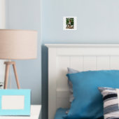 Familie Foto en Naam thin Border Gold of Silver Folie Afdrukken (Insitu (Slaapkamer))