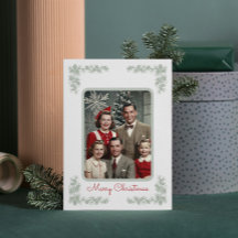  Familie Foto Groene Pijn Lijst Kerst