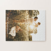 Familie Foto Keepomwille Jigzaag Puzzle Legpuzzel (Horizontaal)