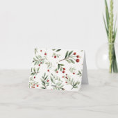  familie foto kerst kaart (Achterkant)