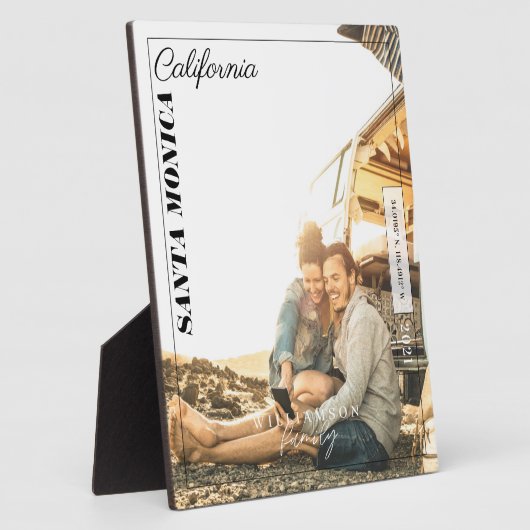 Familie Foto Modern Editorial Travel Keepomwille Fotoplaat (Zijkant)