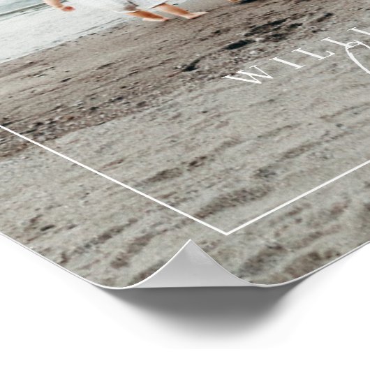 Familie Foto Modern Editorial Travel Keepomwille P Poster (Hoek)