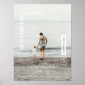 Familie Foto Modern Editorial Travel Keepomwille P Poster (Voorkant)