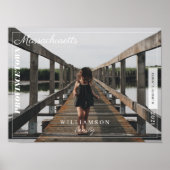 Familie Foto Modern Editorial Travel Keepomwille Poster (Voorkant)