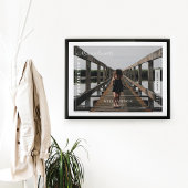 Familie Foto Modern Editorial Travel Keepomwille Poster