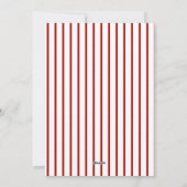 Familie Foto Modern Minimalistisch Kerstmis Feestdagenkaart (Achterkant)