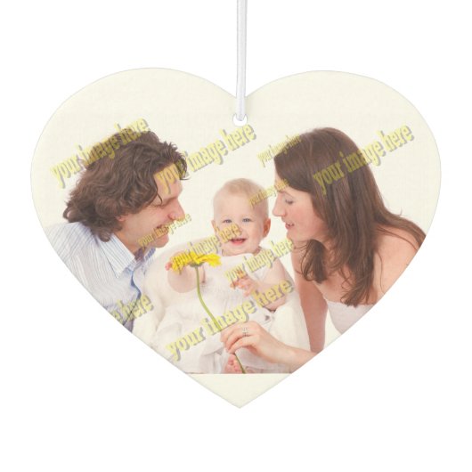 FAMILIE Foto ✨ Mooie Custom Luchtverfrisser (Voorkant)