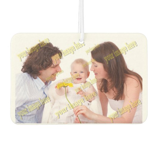 FAMILIE Foto ✨ Mooie Custom Luchtverfrisser (Voorkant)