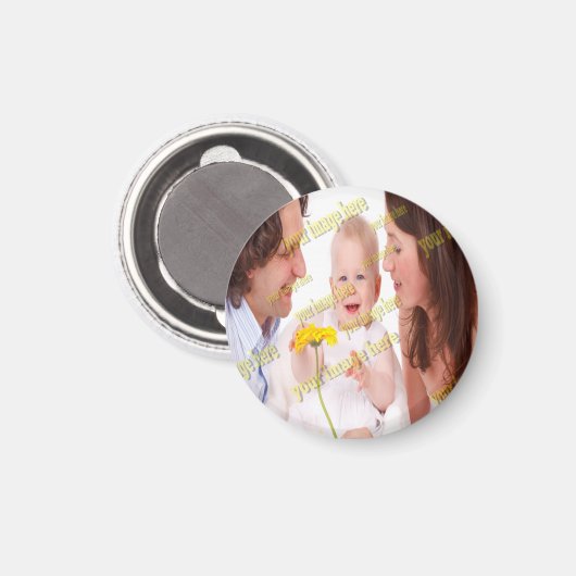 FAMILIE Foto ✨ Mooie Custom Magneet (Voorkant / Achterkant)