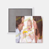 FAMILIE Foto ✨ Mooie Custom Magneet (Voorkant / Achterkant)