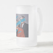 FAMILIE Foto ✨ Mooie Custom Matglas Bierpul (Voorkant rechts)