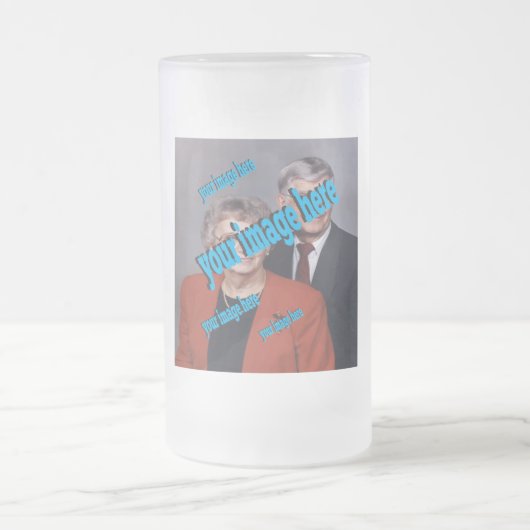 FAMILIE Foto ✨ Mooie Custom Matglas Bierpul (Center)