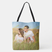 FAMILIE Foto ✨ Mooie Custom Tote Bag (Achterkant)