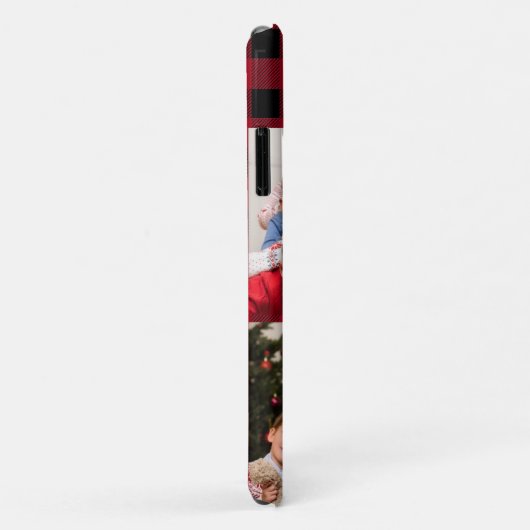 Familie Foto Rustic Red Buffalo Pset Case-Mate iPhone Case (Achterkant/rechts)