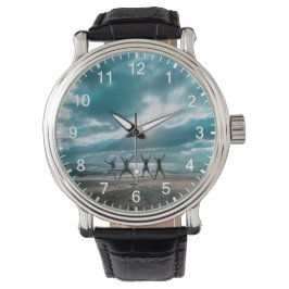 Familie foto tekst pols eWatch Watch Horloge