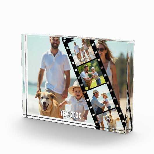 Familie fotoblok, Film Strip Multi Photo Block Fotoblokken (Rechts)