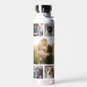 Familie Fotocollage 11 Aangepaste Afbeeldingen | W Waterfles (Links)