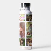 Familie Fotocollage 11 Aangepaste Afbeeldingen | W Waterfles (Rechts)