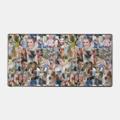 Familie Fotocollage Custom 24 Pic Puzzel Vorm Bureaumat (Voorkant)