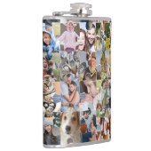 Familie Fotocollage Custom 24 Pic Puzzel Vorm Heupfles (Rechts)