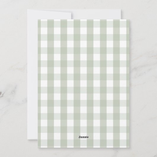 Familie Fotocollage Feestelijke Kerst Feestdagenkaart (Achterkant)