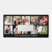 Familie fotocollage - Kies kleur Bureaumat (Keyboard & Muis)