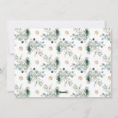 Familie Fotocollage Religieuze Kerstmis Feestdagenkaart (Achterkant)