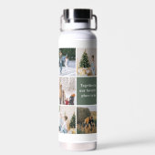 Familie fotocollage samen is onze favoriet waterfles (Achterkant)