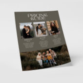 Familie Fotografie Prijsgids Verkoop Blad Flyer