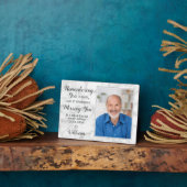 Familie Fotoherdenking Memorial Plaque Fotoplaat (Zijkant)