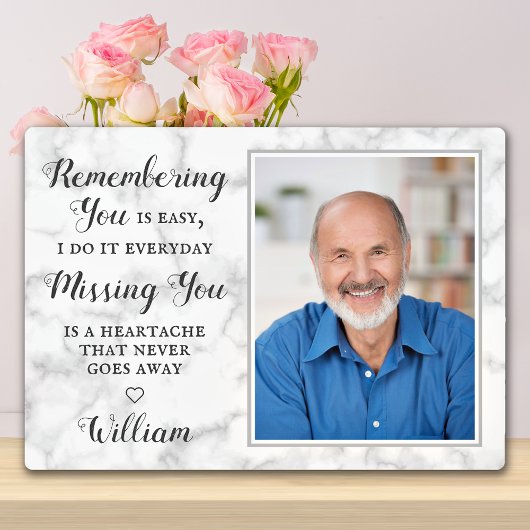 Familie Fotoherdenking Memorial Plaque Fotoplaat