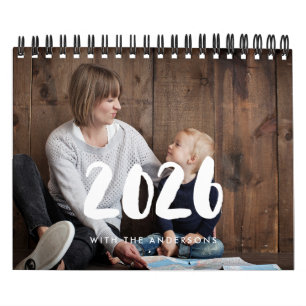 Familie fotokalender 2025 kalender