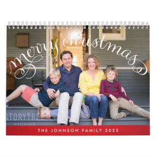 Familie Fotokalender 2025 Prettig Kerstfeest Kalender