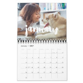 Familie fotokalender 2026 kalender (Jan 2027)