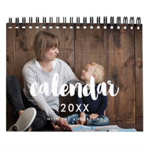 Familie fotokalender 2026 kalender