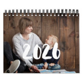 Familie fotokalender 2026 kalender (Hoes)