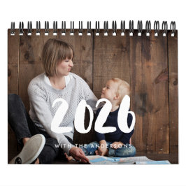 Familie fotokalender 2026 kalender