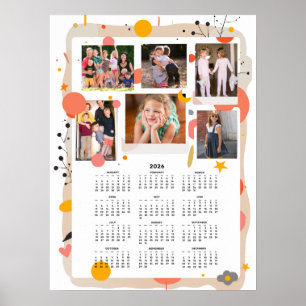 Familie Fotokalender 2026 Poster 18x24