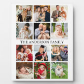 Familie Foto's Collage Fotoplaat (Voorkant)