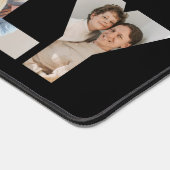 Familie Foto's Collage Home Kantoor Decor Zwart Bureaumat (Hoek)